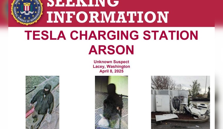 FBI Escalates Search for Suspect Behind Tesla Charging Station Blast in Lacey, Decrees Act as Domestic Terrorism