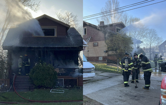Fire on E.120/Gay Causes $200K in Damages, Displaces Two Adults in East Cleveland, No Injuries Reported