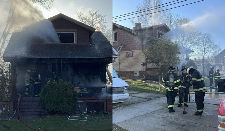 Fire on E.120/Gay Causes $200K in Damages, Displaces Two Adults in East Cleveland, No Injuries Reported