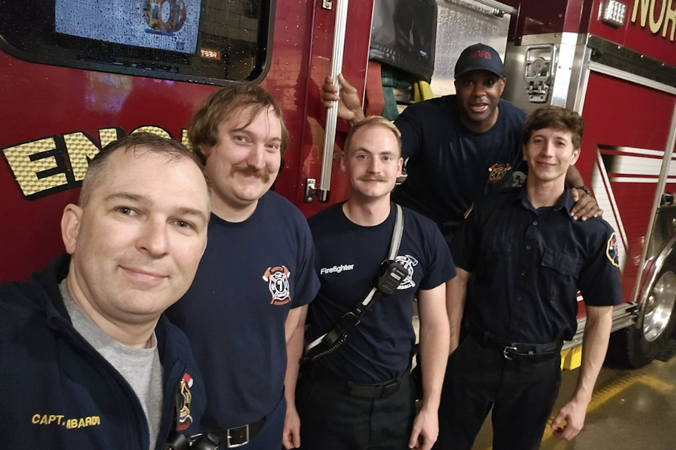 Firefighter Jared Moner Bids Farewell to North Randall, Joins Westlake Fire Department