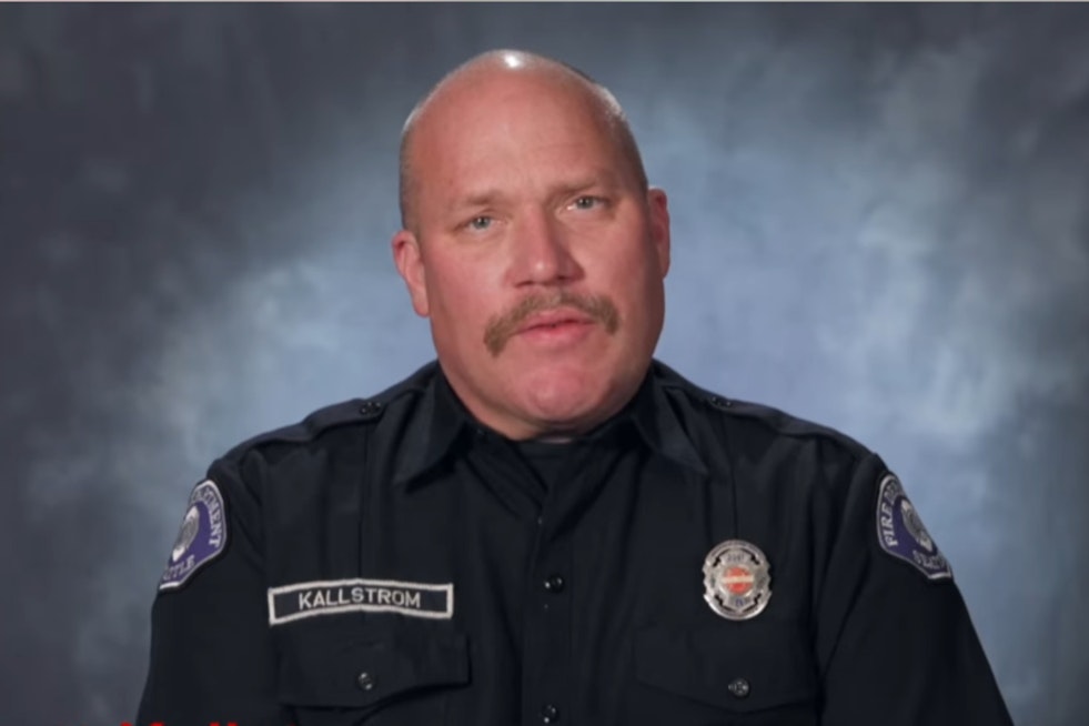 Firefighter Scotty Kallstrom Named 2024 Firefighter of the Year for Outstanding Service