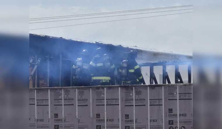 Firefighters Prevent Potential Disaster, Rescue Individual from Roof During Brownsburg Wawa Construction Site Blaze