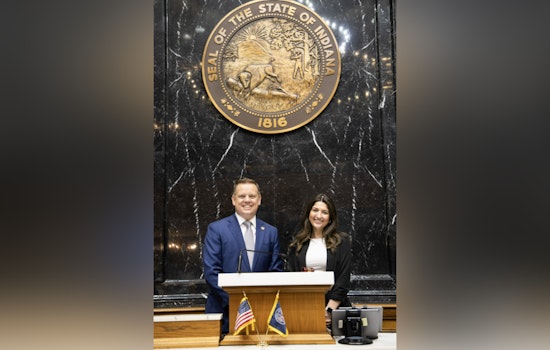 Fishers Native Emily Gebhardt Enhances Legislative Communication as Intern at Indiana Statehouse