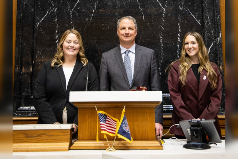 Fishers Natives Emily Boezeman and Marielle McConnell Gain Hands-On Legislative Experience at Indiana Statehouse
