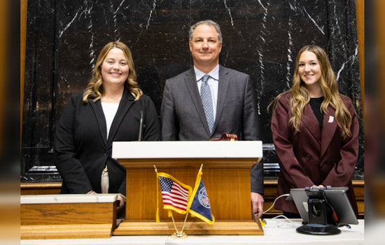 Fishers Natives Emily Boezeman and Marielle McConnell Gain Hands-On Legislative Experience at Indiana Statehouse
