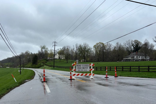 Flood Relief in Action as Ohio River Hits Flood Stage in Cincinnati, Red Cross Opens Shelter in Clermont County