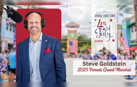 Florida Panthers' Steve Goldstein Announced as Grand Marshal for Weston's 2025 Fourth of July Parade