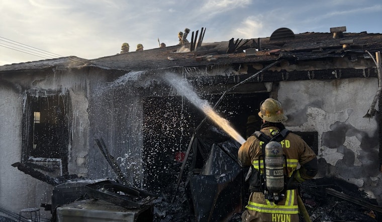 Fontana Family of Eight Displaced, Three Pets Perish in Destructive House Fire