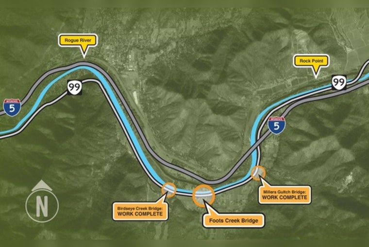 Foots Creek Bridge Closure for Seismic Upgrades Begins in April, ODOT Offers Pedestrian Transport Vehicle