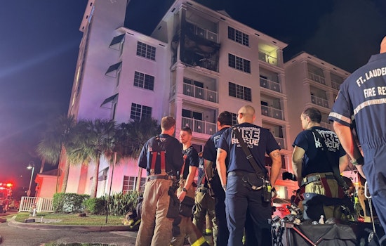 Fort Lauderdale Apartment Blaze Extinguished by Firefighters with Resident and Pet Cat Safe and Multiple Units Damaged
