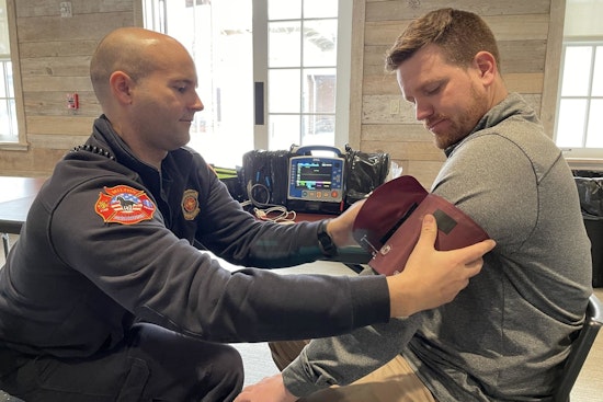 Free Health Clinics Led by Multitalented Firefighter Offer Wellness Checks to Milton Residents