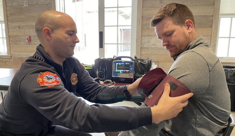 Free Health Clinics Led by Multitalented Firefighter Offer Wellness Checks to Milton Residents
