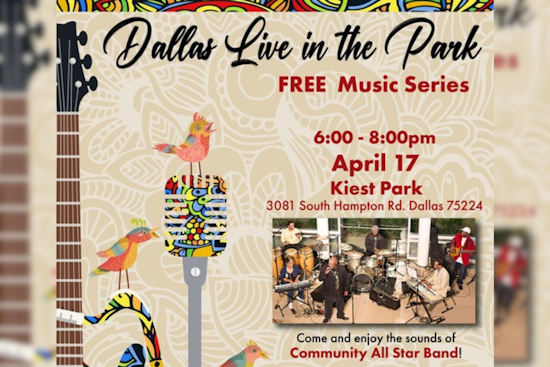 Free Outdoor Jazz Concert Featuring Renowned Saxophonist Tom Braxton at Dallas' Kiest Park