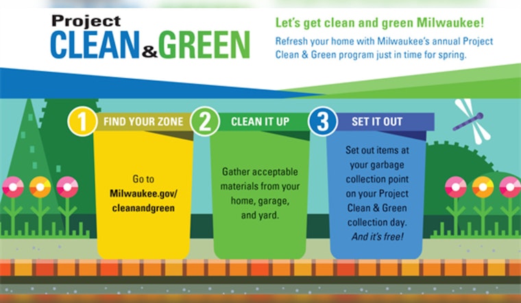 Free Spring Clean-up: Milwaukee's Project Clean and Green Returns to Tidy Up 13th District Homes
