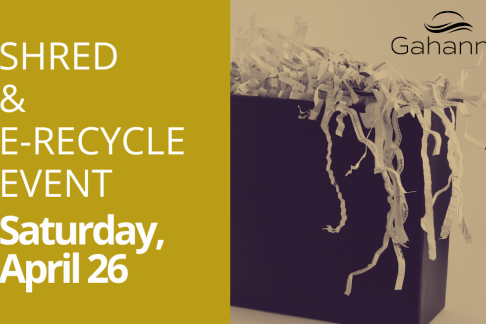 Gahanna Invites Residents to Free Shred & E-Recycle Event This Saturday at City Hall