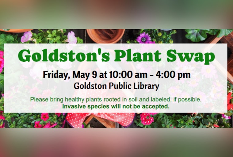 Goldston Public Library Hosts Second Annual Outdoor Plant Swap, Cultivating Community Connections in Chatham County