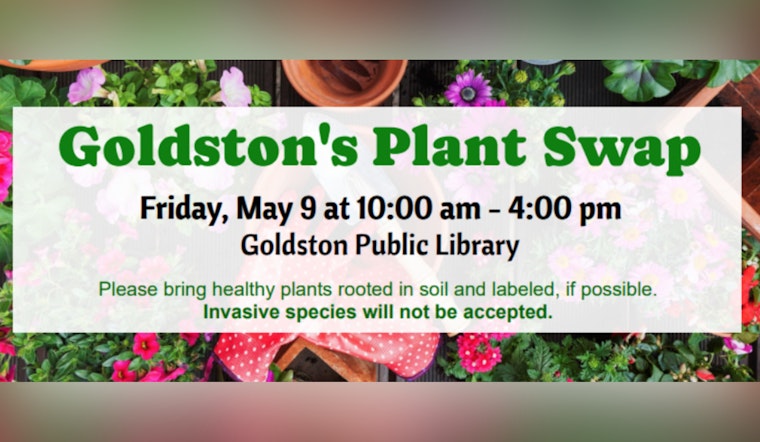 Goldston Public Library Hosts Second Annual Outdoor Plant Swap, Cultivating Community Connections in Chatham County