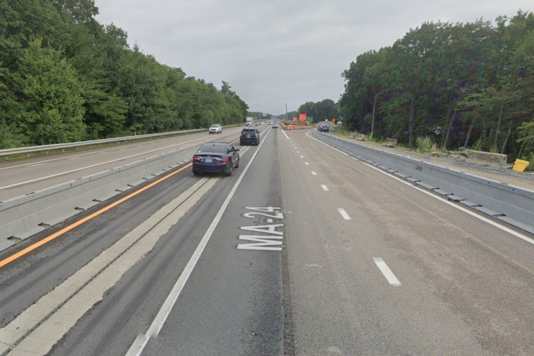 Gravel Truck Rollover Injures Driver, Disrupts Traffic on Taunton Highway