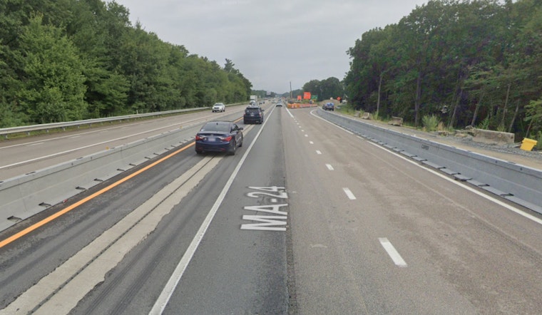 Gravel Truck Rollover Injures Driver, Disrupts Traffic on Taunton Highway