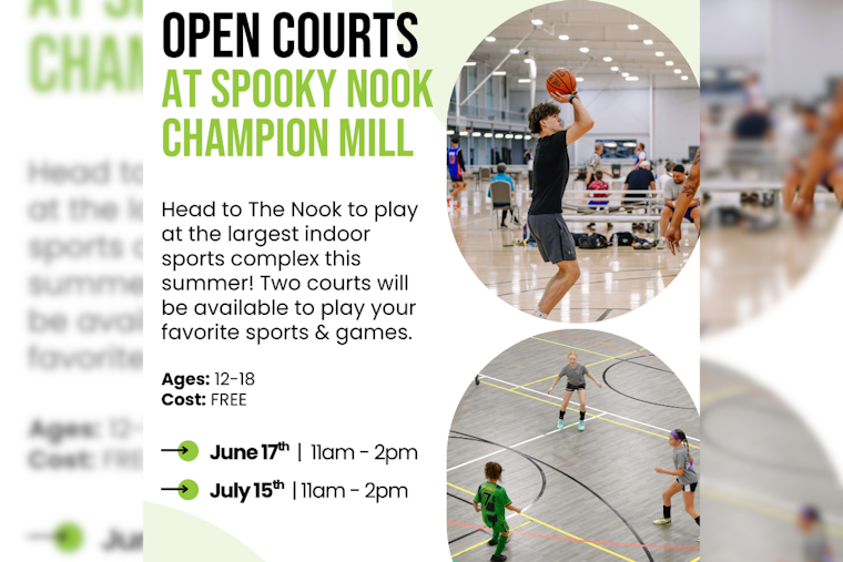 Hamilton Teens Invited to Free Summer Sports Events at Spooky Nook Champion Mill With 'Open Courts' Initiative