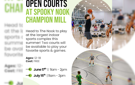 Hamilton Teens Invited to Free Summer Sports Events at Spooky Nook Champion Mill With 'Open Courts' Initiative