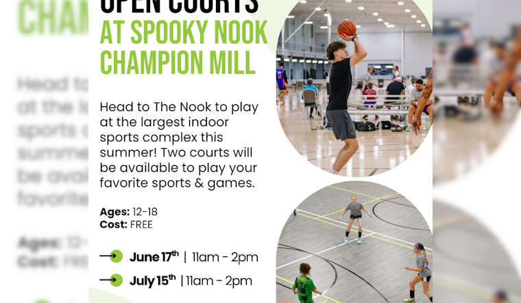 Hamilton Teens Invited to Free Summer Sports Events at Spooky Nook Champion Mill With 'Open Courts' Initiative