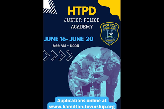 Hamilton Township Police Department Launches Junior Academy for Aspiring Young Officers