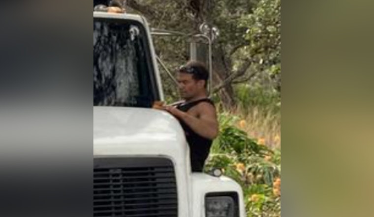 Hawai'i Island Police Seek Help Identifying Suspect Near Stolen Farm Equipment in Captain Cook