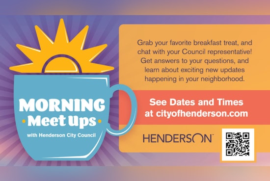 Henderson Invites Residents for Face-to-Face Chats with Mayor and Council Members in April Socials