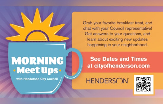 Henderson Invites Residents for Face-to-Face Chats with Mayor and Council Members in April Socials