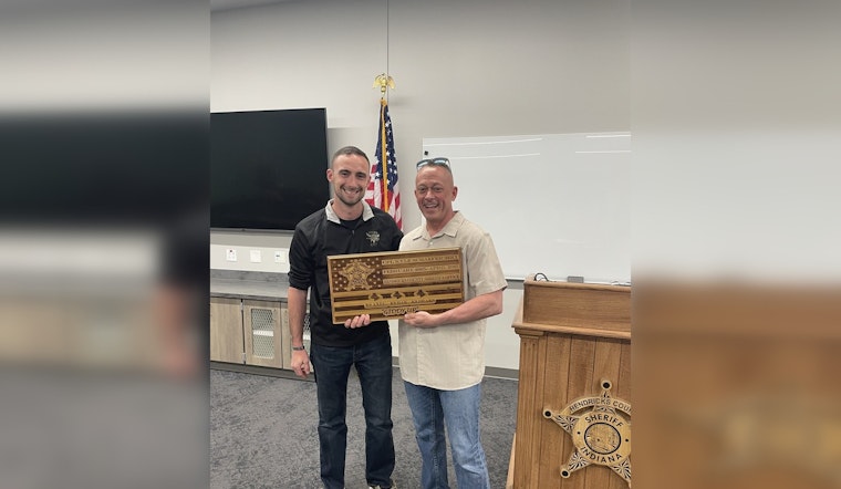 Hendricks County Sheriff's Office Honors Corporal Kyle Schaefer for 22 Years of Distinguished Service