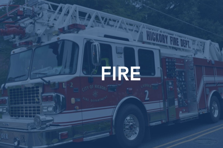 Hickory Firefighters Battle Blaze on 14th Street SE with No Injuries Reported