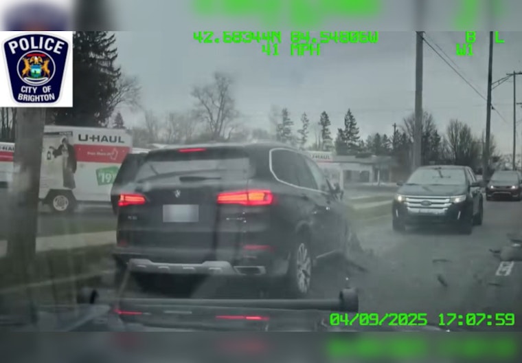 High-Speed Chase Ends in Arrests for Two Lansing Residents, Stolen Firearms and Reckless Driving Charges Pending