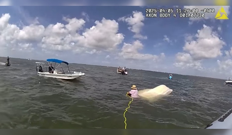 Hillsborough County Sheriff's Marine Section Heroically Rescues Five from Sinking Boat near Tampa Bay
