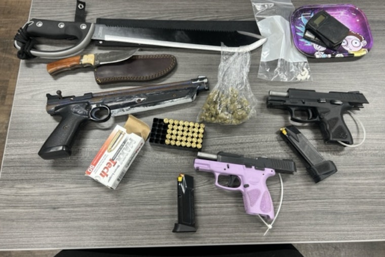 Hillsborough County Traffic Stop Unearths Firearms and Drugs as Convicted Felon Is Arrested