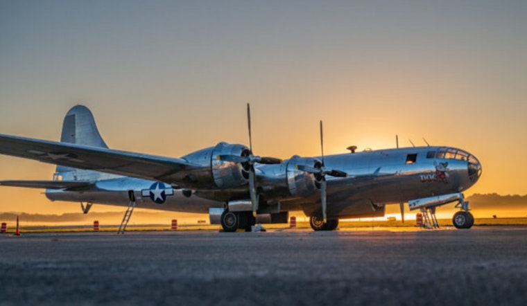 Historic B-29 Superfortress "DOC" Lands in Phoenix for Aviation Enthusiast Tour