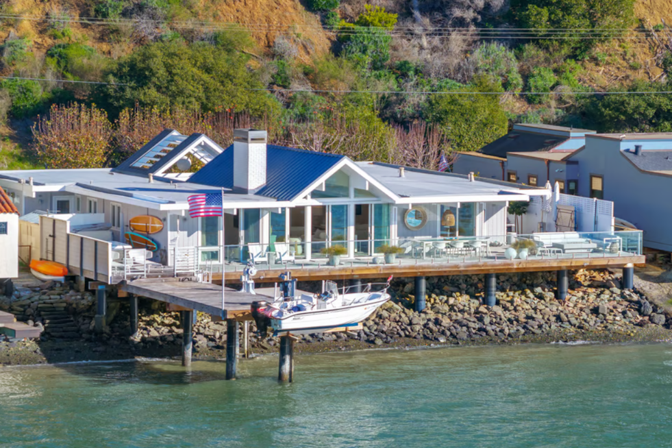 Historic Eichler Waterfront Home in Belvedere Lists for $11.6 Million With Boat Lifts and Bay Views