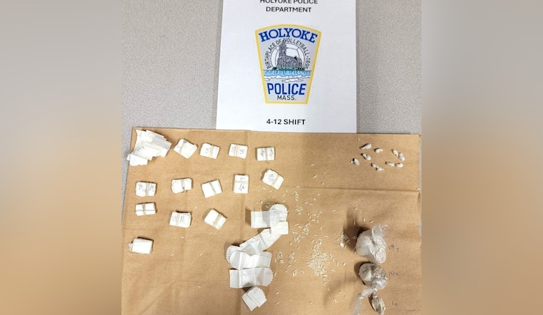 Holyoke Police Seize Over 170 Bags of Narcotics at Local Medical Center as Suspect Faces Criminal Summons