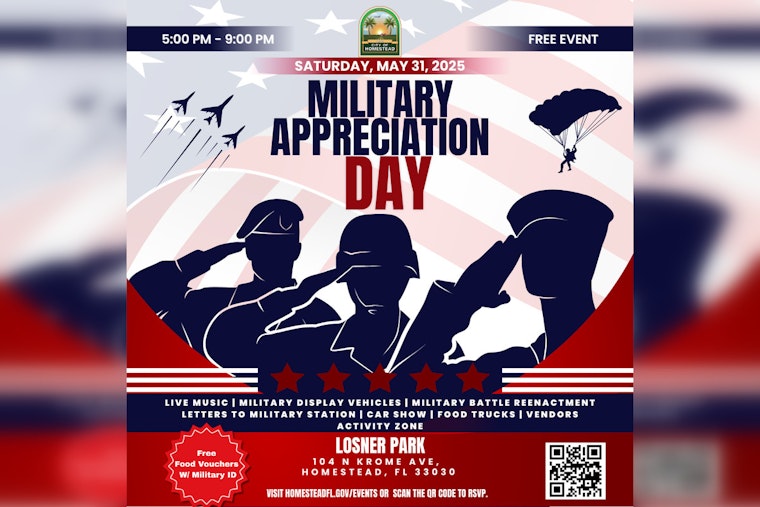Homestead Salutes Service Members with 12th Annual Military Appreciation Day at Losner Park
