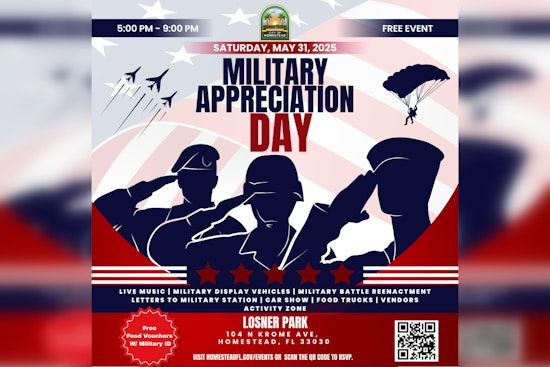Homestead Salutes Service Members with 12th Annual Military Appreciation Day at Losner Park