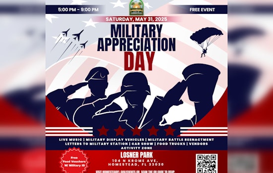 Homestead Salutes Service Members with 12th Annual Military Appreciation Day at Losner Park