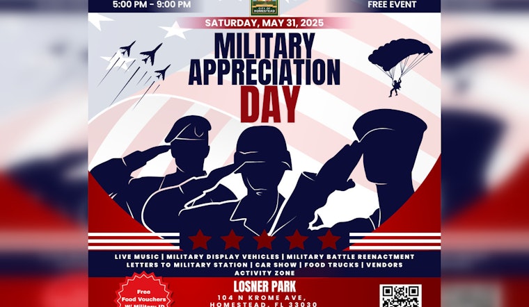 Homestead Salutes Service Members with 12th Annual Military Appreciation Day at Losner Park
