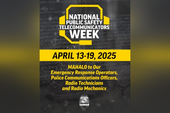 Honolulu Honors 911 Heroes During National Public Safety Telecommunicators Week