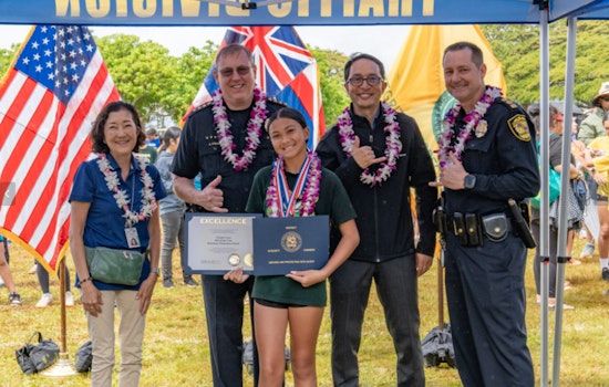 Honolulu's Youngest Law Protectors Shine at Junior Police Officer Annual Field Day