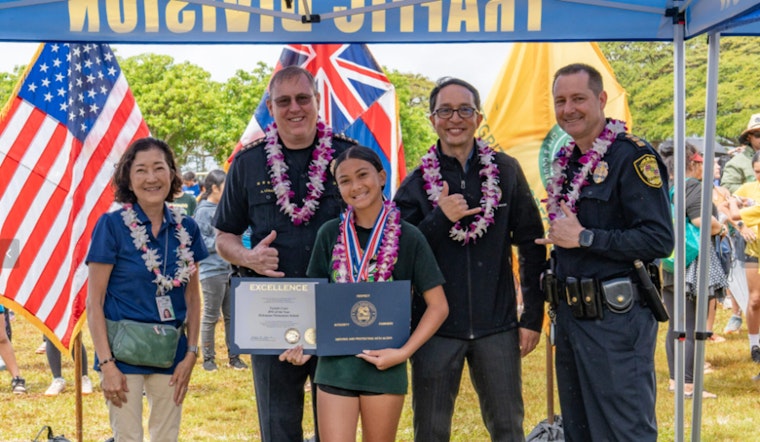 Honolulu's Youngest Law Protectors Shine at Junior Police Officer Annual Field Day