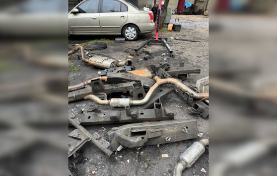 Houston Chop Shop Cracked Down by Harris County Sheriff's Office, Suspect Arrested, Another Flees