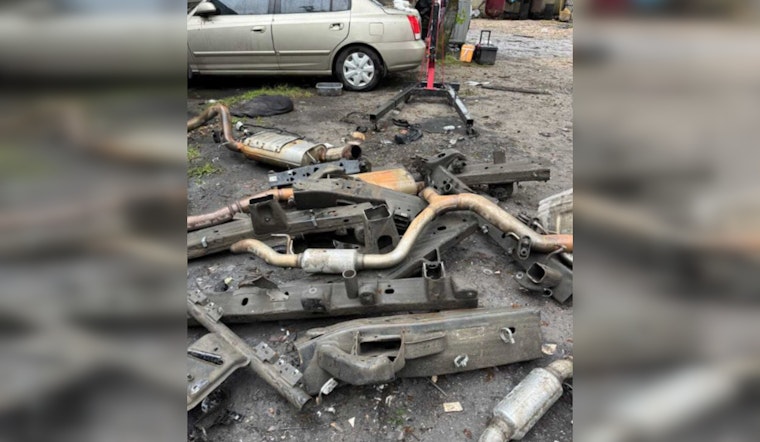 Houston Chop Shop Cracked Down by Harris County Sheriff's Office, Suspect Arrested, Another Flees