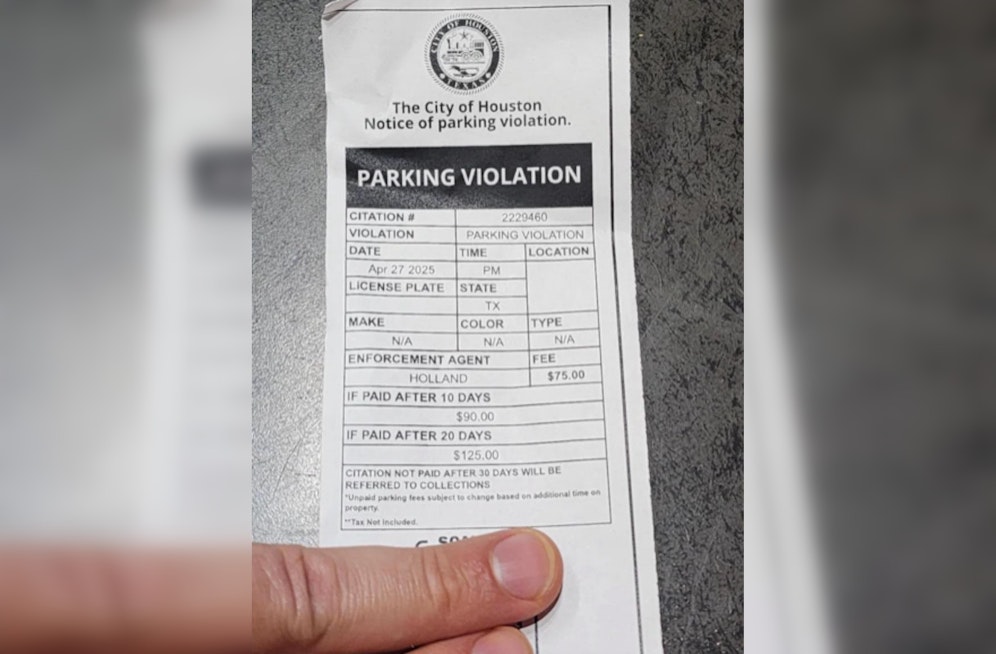 Houston Drivers Beware, Fake Parking Citations Popping Up Downtown, City Issues Scam Alert