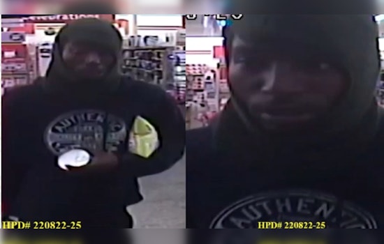 Houston Police Seek Public's Help in Identifying Suspect Who Turned Shoplifting into Robbery on Jensen