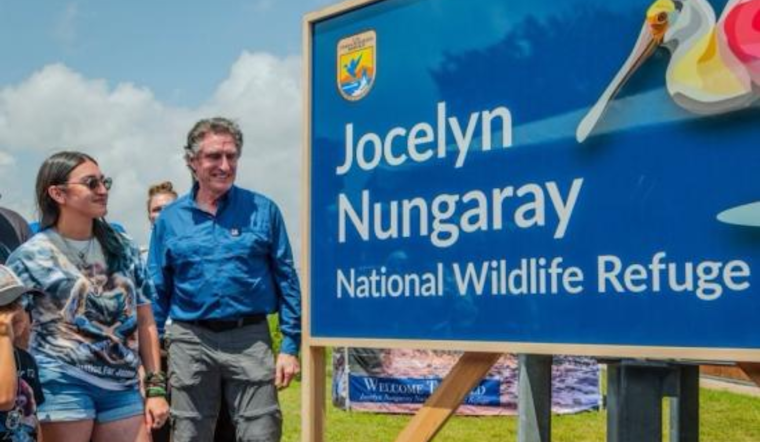Houston's Jocelyn Nungaray National Wildlife Refuge Unveiled, Honoring Slain 12-Year-Old Amid Border Security Debate